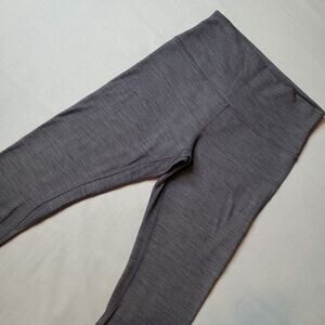 Lululemon Womens Size 8 Align Pant II 25" Mini Heathered Herringbone Black White